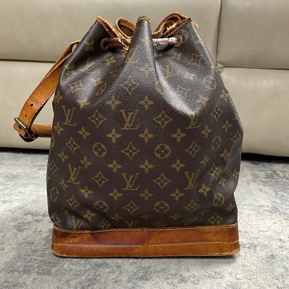 Vintage Louis Vuitton Monogram Noe GM Bucket Bag Purse Designer Everyday - Picture 6 of 17